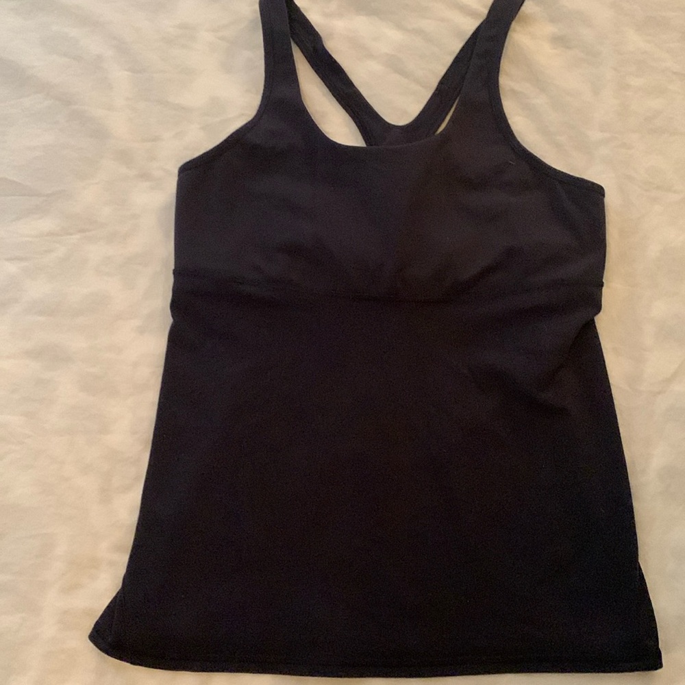 Lululemon Athletica Crossback Tank Navy Size 10